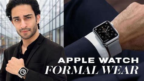 wearing apple watch and rolex